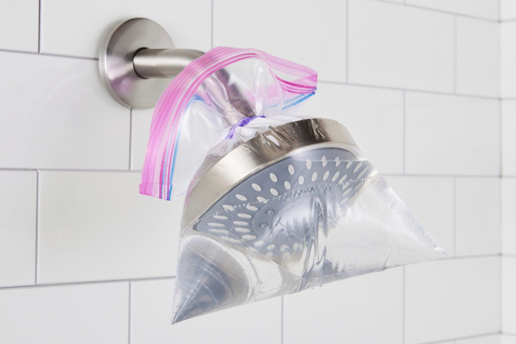 Clean a Shower Head