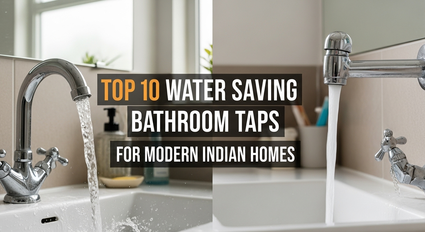 water saving bathroom taps