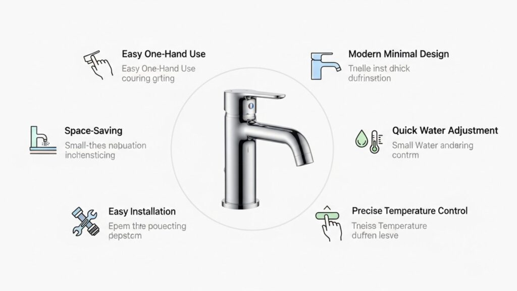 Advantages of Single Handle Faucets
