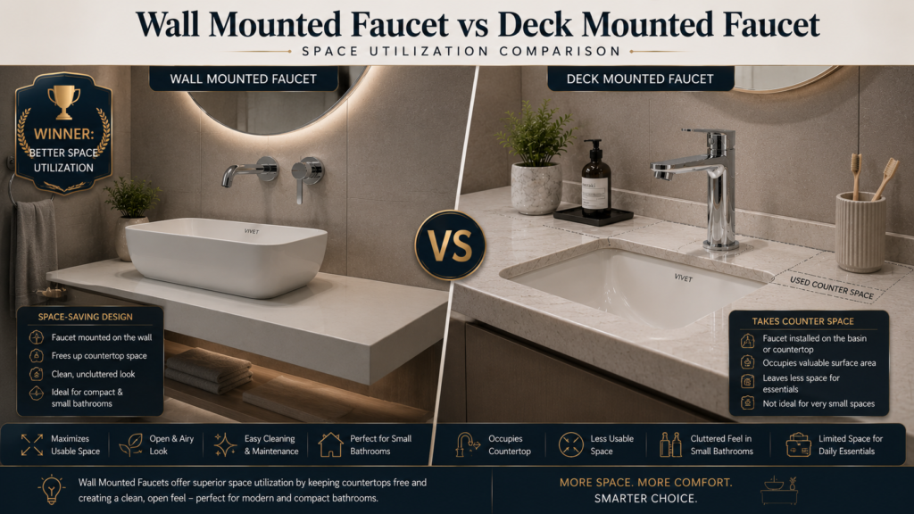 Space Utilization Faucet