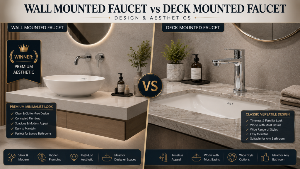Deck Mounted Faucet Design 