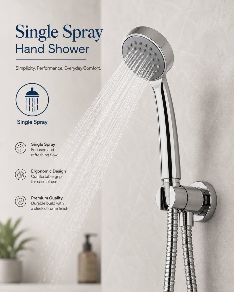 Single Spray Hand Shower