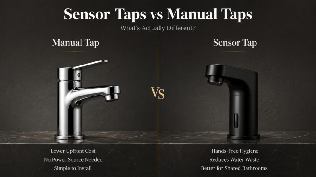 Sensor Taps vs Manual Taps