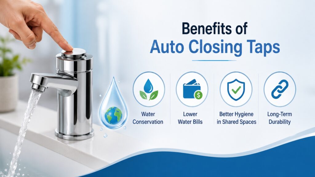Benefits of Auto Closing Taps